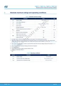 TSB712IST Datasheet Page 3