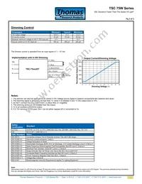 TSC-075S315DT Datasheet Page 3