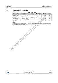 TSC1021AIYPT Datasheet Page 15