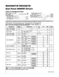 TSC426C/D Datasheet Page 2