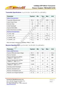 TSD-S6KH1-A1G Datasheet Page 3