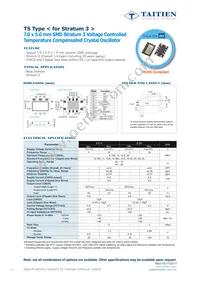 TSETTLJANF-20.000000 Datasheet Cover