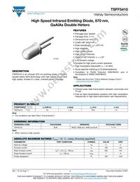 TSFF5410 Datasheet Cover