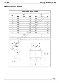 TSH340ID Datasheet Page 12