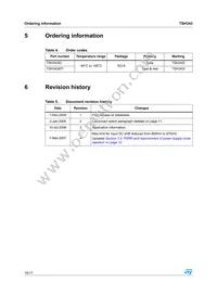 TSH343ID Datasheet Page 16