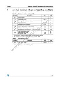 TSH344ID Datasheet Page 3