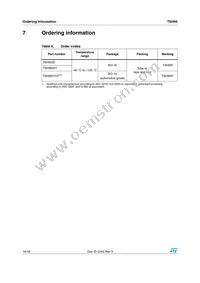 TSH95IYDT Datasheet Page 16