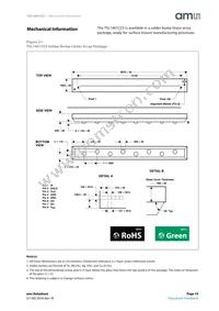 TSL1401CCS-LF Datasheet Page 19