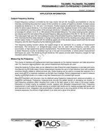 TSL230RD-TR Datasheet Page 7