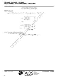 TSL230RD-TR Datasheet Page 8