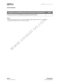 TSL235RSM-LF Datasheet Page 16