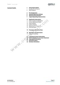 TSL237T Datasheet Page 23