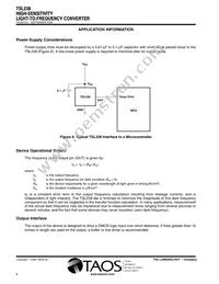 TSL238D-TR Datasheet Page 6