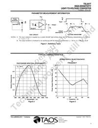 TSL257T Datasheet Page 4