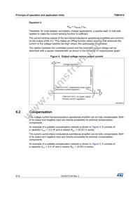 TSM1012IST Datasheet Page 8