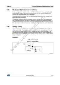 TSM1012IST Datasheet Page 9