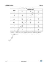 TSM1014ID Datasheet Page 12