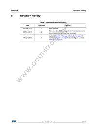 TSM1014ID Datasheet Page 13