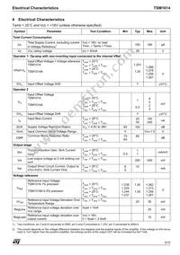 TSM1014IST Datasheet Page 3