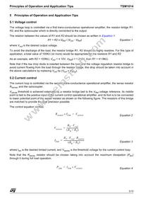 TSM1014IST Datasheet Page 5
