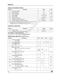 TSM101CN Datasheet Page 2