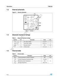 TSM1052 Datasheet Page 4