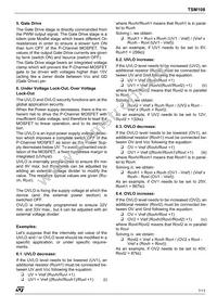 TSM108IDT Datasheet Page 7
