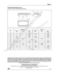 TSM111CDT Datasheet Page 17