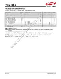 TSM1285BESA+T Datasheet Page 4