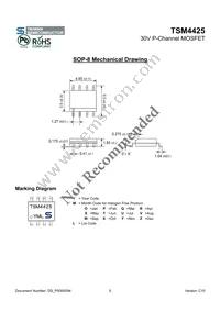 TSM4425CS RLG Datasheet Page 5