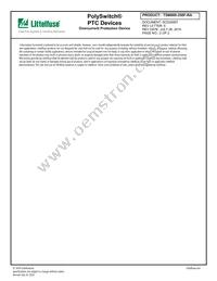 TSM600-250F-RA-2 Datasheet Page 2
