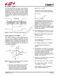TSM917EUK+T Datasheet Page 11