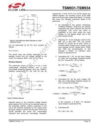 TSM931CUA+T Datasheet Page 15