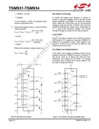 TSM931CUA+T Datasheet Page 16