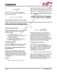 TSM9938FEUK+T Datasheet Page 8