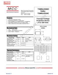 TSMBJ0324C Datasheet Cover