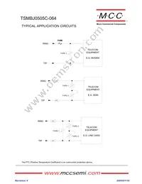 TSMBJ0505C-064 Datasheet Page 4