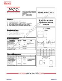 TSMBJ0505C-072 Cover
