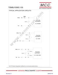 TSMBJ1009C-130 Datasheet Page 4