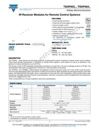 TSOP95438TR Datasheet Cover