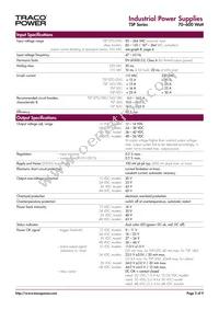 TSP 600-148 EX Datasheet Page 2