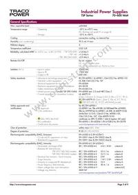 TSP 600-148 EX Datasheet Page 3
