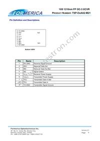 TSP-D2AA2-M21 Datasheet Page 4