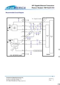 TSP-F1CA1-F21 Datasheet Page 5