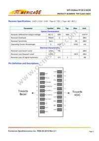 TSP-S2AA1-MAV Datasheet Page 4