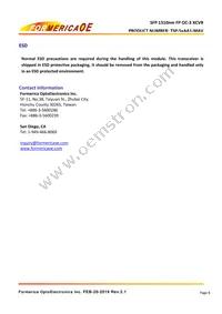 TSP-S2AA1-MAV Datasheet Page 8