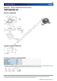 TSP15D10C-01 Datasheet Page 3