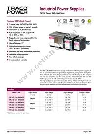 TSP960-124-3PAC500 Datasheet Cover