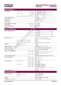TSPC 480-148 Datasheet Page 2
