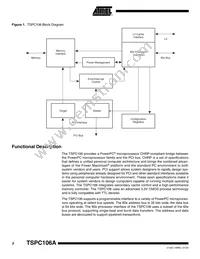 TSPC106AVGU83CG Datasheet Page 2